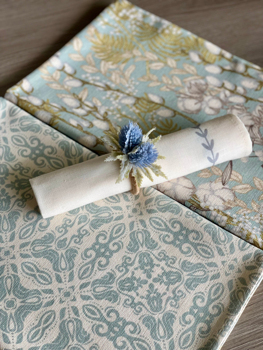 Set de Mesa Jardín de Algodón